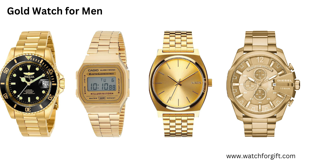 Gold Watch for Men